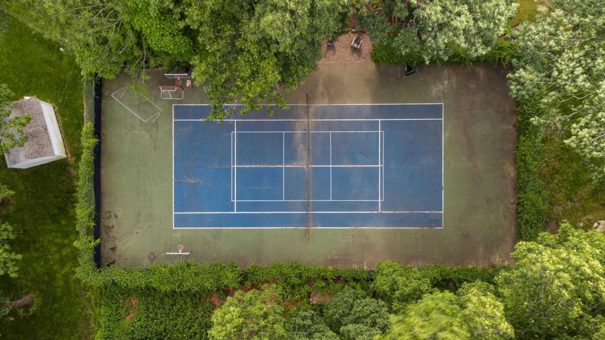 Boston Mansion Heated Pool Fire Pit Tennis Нідгем Екстер'єр фото